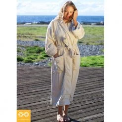 Vendor-unknown BedBath Organic Hemp Terry Bathrobe (Unisex)