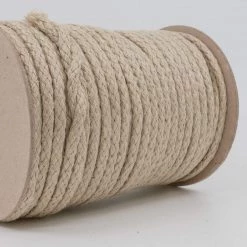Vendor-unknown 4.5mm Hemp Braided Cord (50m Roll; ~164')