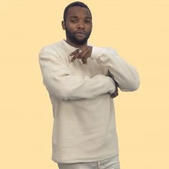 Vendor-unknown Women BUFFALO 100% Organic Cotton Fleece Sweatshirt (Unisex)