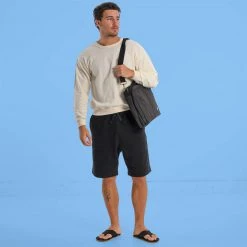 Vendor-unknown ShoesBags&More MANHATTAN 100% Organic Hemp Laptop Bag (15x11.4x4) (Plastic-free)