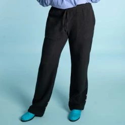 Vendor-unknown JOLENE Women's 100% Organic Cotton Fleece Sweat Pants (Women's And Plus Sizes) Bottoms