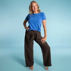 Vendor-unknown Trousers & Jeans MORIO 100% Hemp Karate Gi Pants (Unisex)