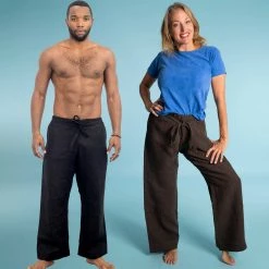 Vendor-unknown Trousers & Jeans MORIO 100% Hemp Karate Gi Pants (Unisex)