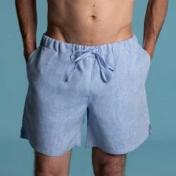 CENTRAL PARK 100% Organic Hemp Running Fitness Shorts (Lined) (2 Side Pockets) (Unisex)