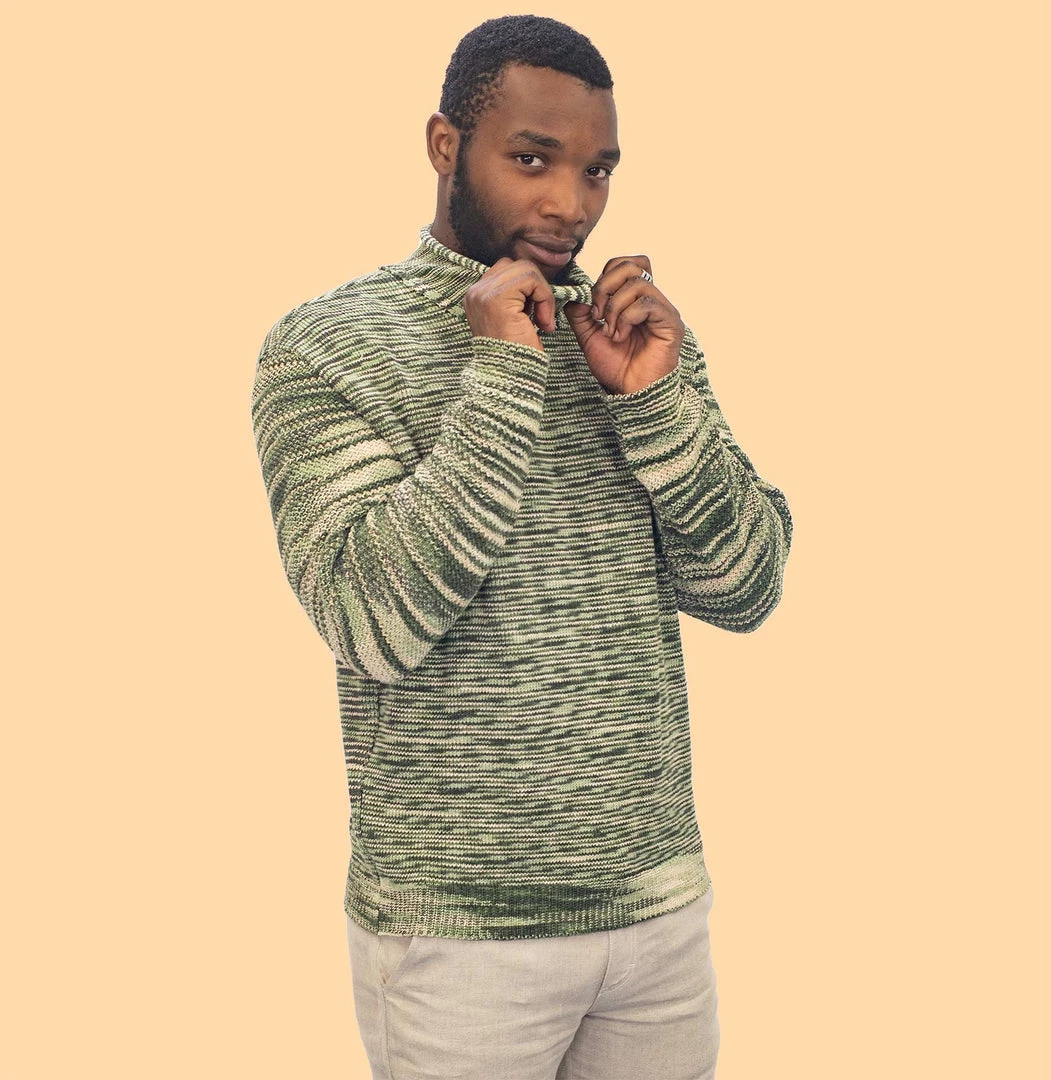 Vendor-unknown Warmwear & Outerwear CHAMONIX Roll-Top 100% Hemp Sweater (Unisex) 1 Vendor-unknown Warmwear & Outerwear CHAMONIX Roll-Top 100% Hemp Sweater (Unisex)