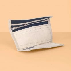 Vendor-unknown 100% Organic Hemp Checkbook Wallet (Plastic-free) ShoesBags&More