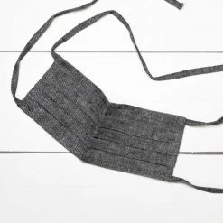 Vendor-unknown CICERO 100% Organic Linen Face Mask Mouth Mask (Elastic-free)