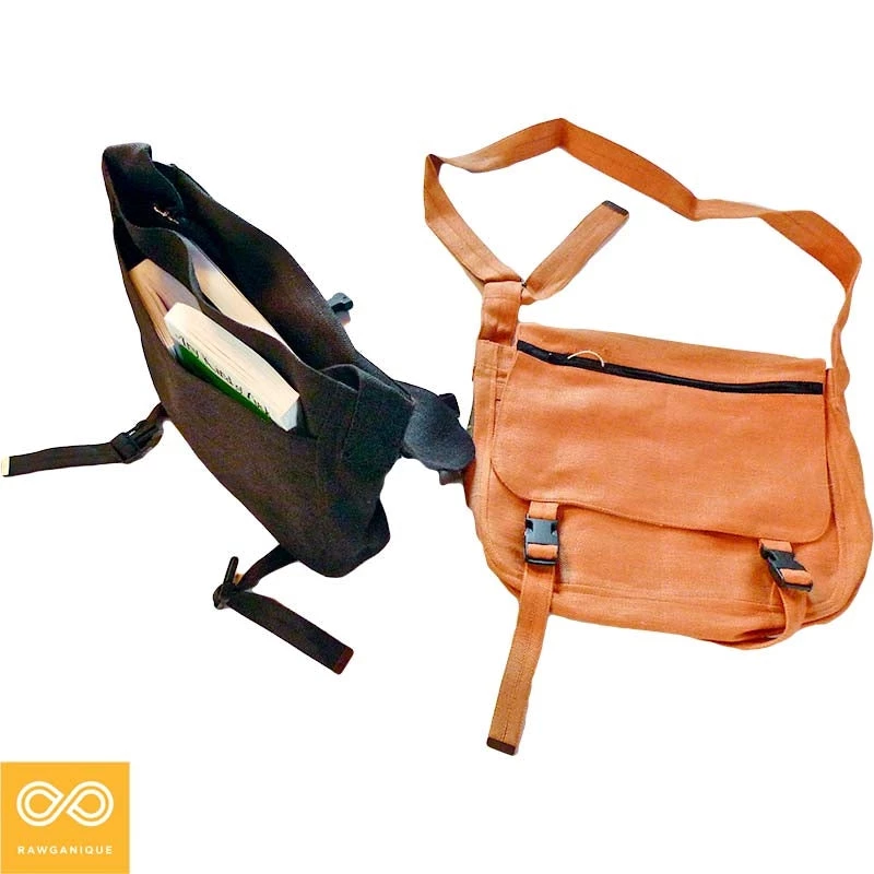 Vendor-unknown ShoesBags&More HEMPVILLE Classic Hemp Courier Messenger Bag 4 Vendor-unknown ShoesBags&More HEMPVILLE Classic Hemp Courier Messenger Bag