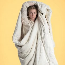 Vendor-unknown BedBath VIRGINIA 100% Organic Wool Comforter (Organic Cotton Casing) (Handmade In USA)