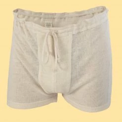 Vendor-unknown DAYTONA Elastic-free 100% Organic Hemp Knit Boxers (OC Thread)