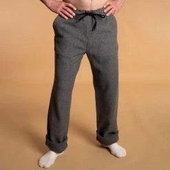 Vendor-unknown DEBUSSY Elastic-free 100% Organic Cotton Fleece Sweat Pants (Unisex)