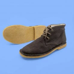 Shoes DOWNTON Men's Hemp High Tops With Natural Rubber Sole (Men's Sizes)