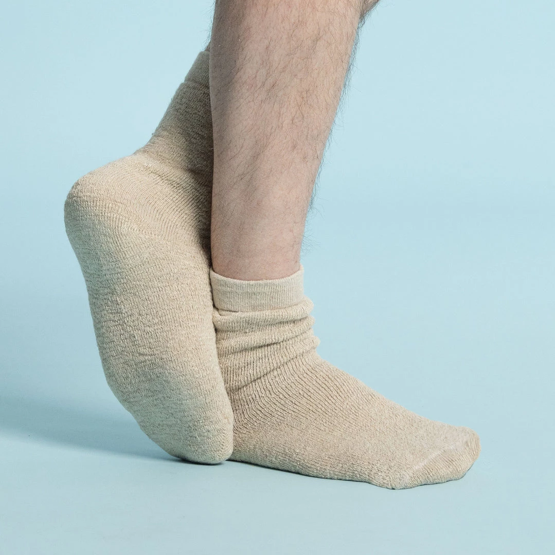 DVORAK 99% Organic Hemp Terry Socks (Thick, Plush, Soft) 1 DVORAK 99% Organic Hemp Terry Socks (Thick, Plush, Soft)