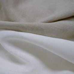 Vendor-unknown MAPLE 58" Wide 5.25oz 100% Organic Linen Fabric By The Yard DIY