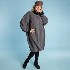 Vendor-unknown FRENCH INSPECTOR Unisex 100% Organic Cotton Fleece Jacket