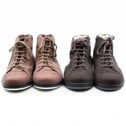 Shoes GENEVA Hemp High Top Sneakers Zipper (Men's & Women's Sizes)