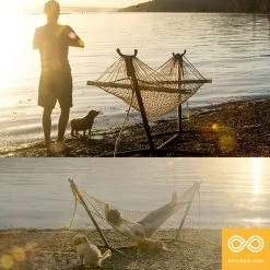 Vendor-unknown Hemp Rope Hammock Sports & Outdoor