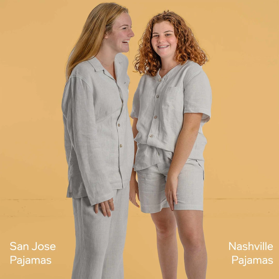 Vendor-unknown SAN JOSE 100% Organic Hemp Pajamas PJ Set (Long-sleeves / Pants) (Unisex) Lingerie & Sleepwear 7 Vendor-unknown SAN JOSE 100% Organic Hemp Pajamas PJ Set (Long-sleeves / Pants) (Unisex) Lingerie & Sleepwear