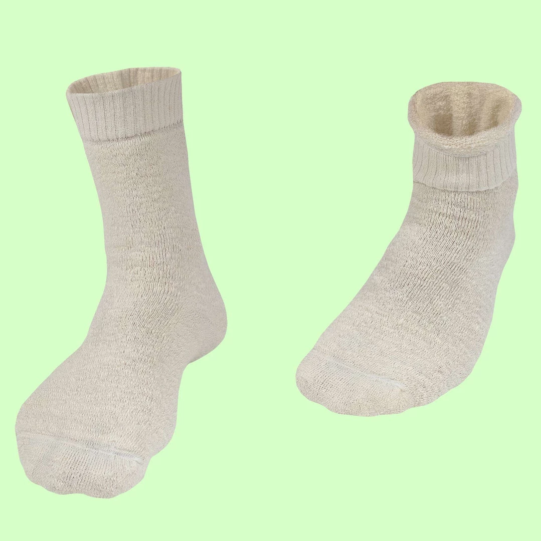 HERTFORDSHIRE 99% Organic Hemp Terry Mid-crew Socks 3 HERTFORDSHIRE 99% Organic Hemp Terry Mid-crew Socks