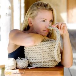 Ropes 4mm Hemp Rope (1kg Roll) DIY