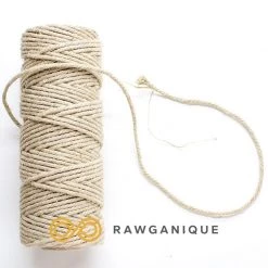 Ropes 4mm Hemp Rope (1kg Roll) DIY