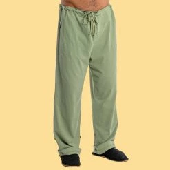 Vendor-unknown INTERLAKEN Elastic-free 100% Organic Prima Cotton Jammy Lounge Pants (Unisex)