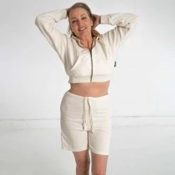 ARIZONA Elastic-free Unisex 100% Organic Cotton No-Frills Shorts (Made In USA)