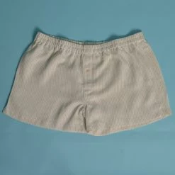 Vendor-unknown JOEY 100% Organic Hemp Boxer Shorts (Woven) (Nut Button, OC Thread) Men