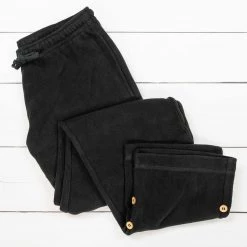 Vendor-unknown JOLENE Women's 100% Organic Cotton Fleece Sweat Pants (Women's And Plus Sizes) Bottoms