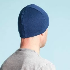 Vendor-unknown TALLAHASSEE 100% Organic Hemp Beanie Toque Hat (2-layer Jersey) Sports & Outdoor