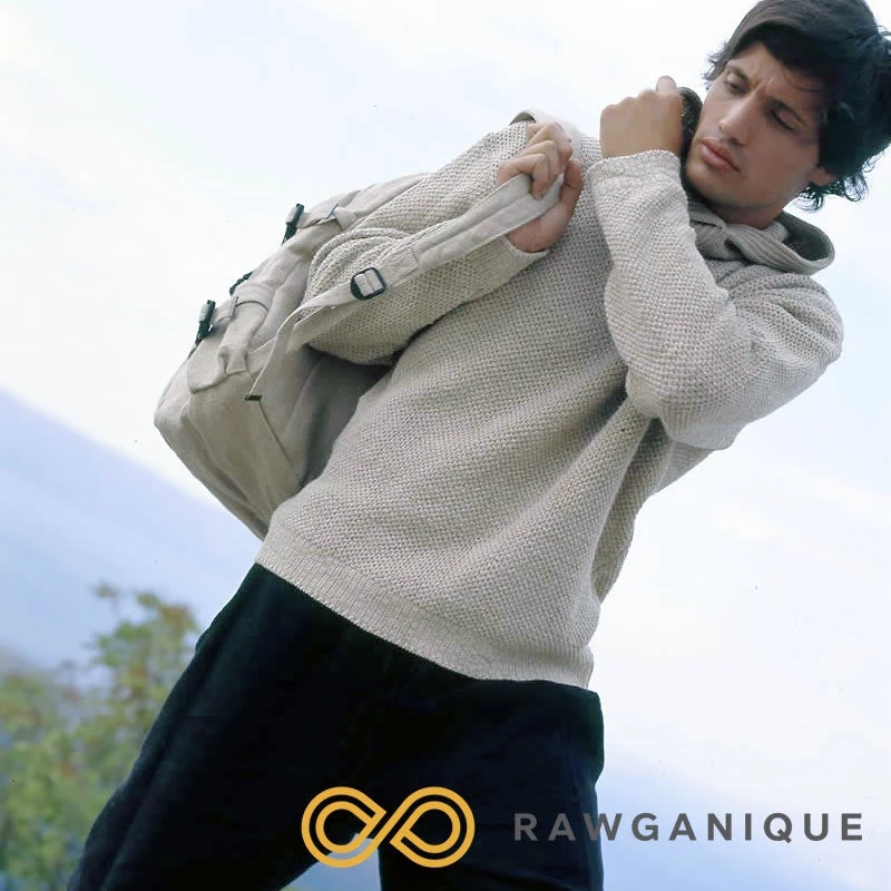 Vendor-unknown Cornwall Men's 100% Hemp Hooded Sweater Tops 9 Vendor-unknown Cornwall Men's 100% Hemp Hooded Sweater Tops