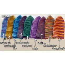 Vendor-unknown Mt. Washington Unisex Rainbow Hemp Knit Hat Hats 11 Vendor-unknown Mt. Washington Unisex Rainbow Hemp Knit Hat Hats