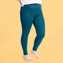 Vendor-unknown Bottoms MINDY Organic Cotton Patterned Ankle Leggings
