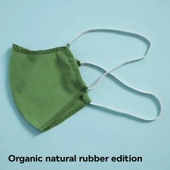 Vendor-unknown LENNOX Organic Cotton Face Mask Mouth Mask With Elastic (Washable) Face Coverings