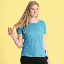 T-Shirts Women LILITH 100% Organic Linen Knit T-shirt