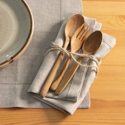 Vendor-unknown FLAXBURY 100% Organic Linen Napkins & Placemats (Plain)