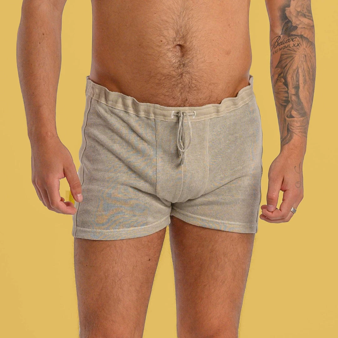 Vendor-unknown LISZT Elastic-free 100% Organic Linen Boxers Knit (OC Thread) Men 6 Vendor-unknown LISZT Elastic-free 100% Organic Linen Boxers Knit (OC Thread) Men