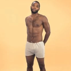 Vendor-unknown LISZT Elastic-free 100% Organic Linen Boxers Knit (OC Thread) Men
