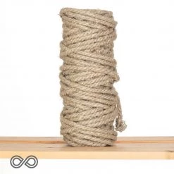 Ropes LR10A 10mm Flax Linen Rope (0.4") (2kg Roll)