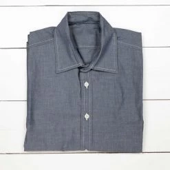 Vendor-unknown MILL BAY 100% Organic Cotton Short-Sleeve Dress Shirt