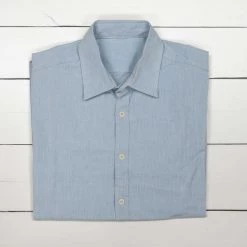 Vendor-unknown MILL BAY 100% Organic Cotton Short-Sleeve Dress Shirt