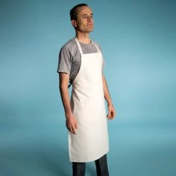 Vendor-unknown Milton Organic Cotton Twill Workshop / Kitchen Chefs Apron With Adjustable Neck
