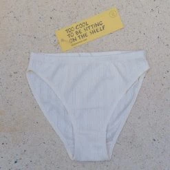 Vendor-unknown MIYUKI 100% Organic Cotton Luxury Jacquard Mesh French High Cut Bikini Brief Lingerie & Sleepwear 5 Vendor-unknown MIYUKI 100% Organic Cotton Luxury Jacquard Mesh French High Cut Bikini Brief Lingerie & Sleepwear