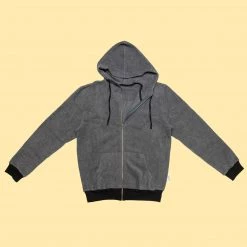 Vendor-unknown MONT TREMBLANT 100% Organic Cotton Fleece Hooded Zippered Sweatshirt (Unisex) Warmwear & Outerwear
