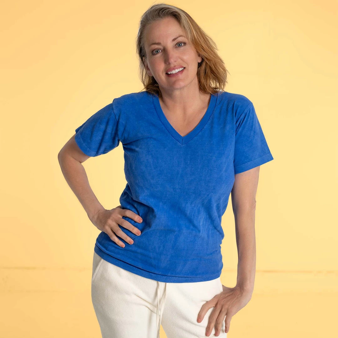 T-Shirts MONTEGO BAY 100% Organic Cotton V-neck T-shirt (Made In USA) 9 T-Shirts MONTEGO BAY 100% Organic Cotton V-neck T-shirt (Made In USA)