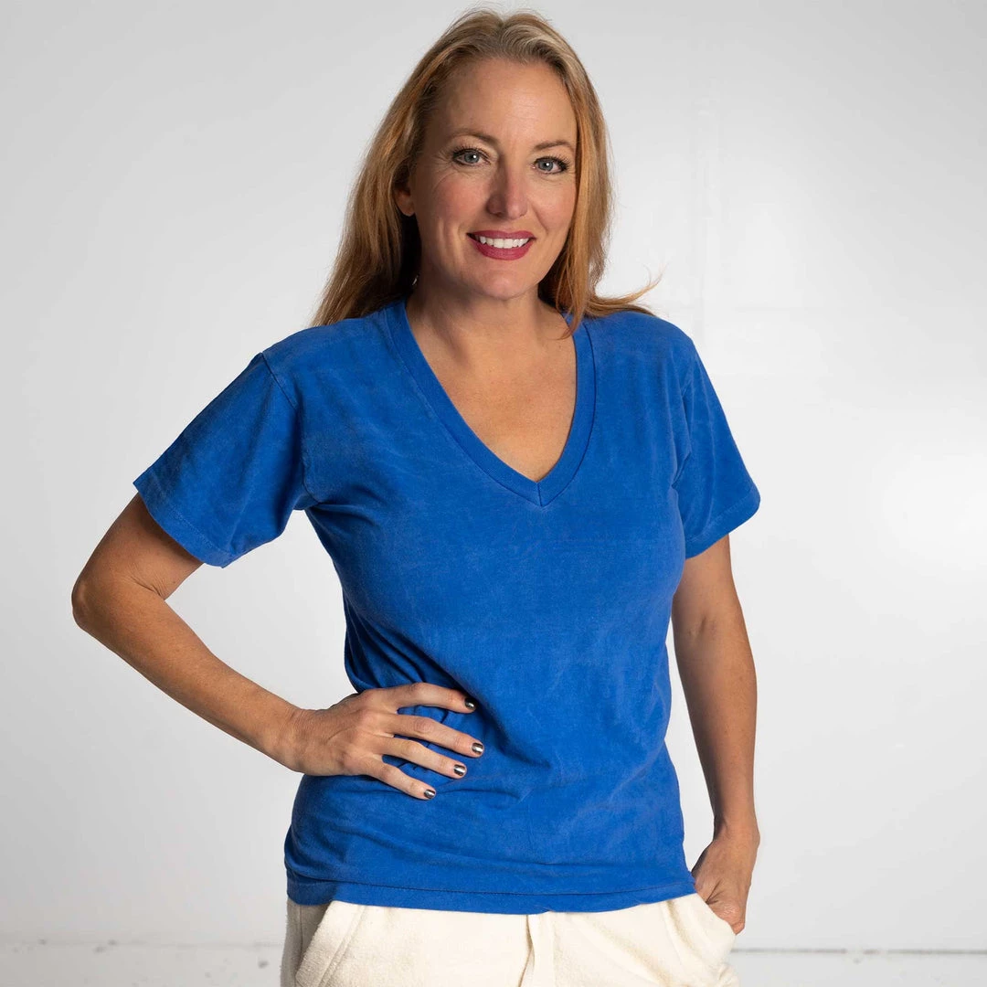 T-Shirts MONTEGO BAY 100% Organic Cotton V-neck T-shirt (Made In USA) 11 T-Shirts MONTEGO BAY 100% Organic Cotton V-neck T-shirt (Made In USA)