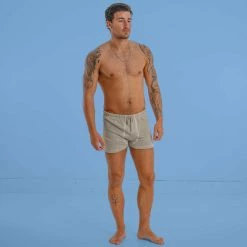 Vendor-unknown MOZART 100% Organic Linen Knit Boxers (OC Thread)