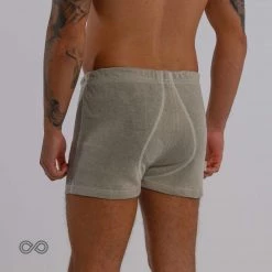 Vendor-unknown MOZART 100% Organic Linen Knit Boxers (OC Thread)