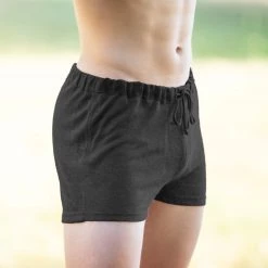 Vendor-unknown TELLURIDE 100% Organic Hemp Knit Boxer Briefs (OC Thread)