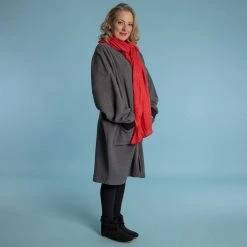 Vendor-unknown Mt RAINIER 100% Organic Hemp Knit Shawl / Wrap / Scarf (28" X 77") (Lightweight, Silky)